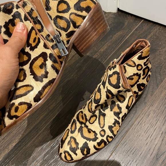 Sam Edelman Animal Print Booties - Picture 2 of 3